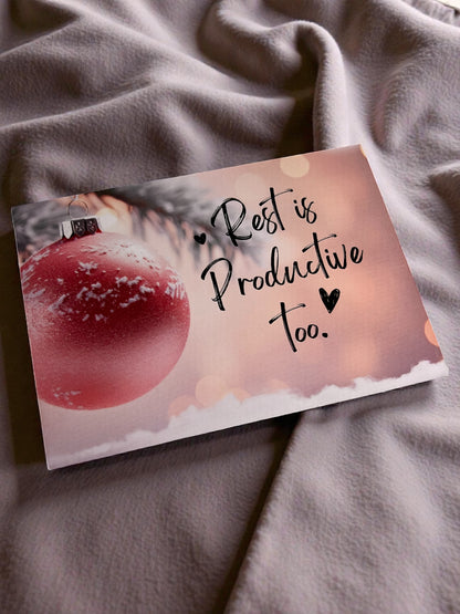 Rest Is Productive Too Card